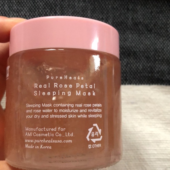 PureHeals by Nature Village Real Rose Petal Sleeping Mask 100g - Picture 2 of 8